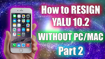 Tutorial: How to RESIGN Yalu WITHOUT A COMPUTER pt2 | After your 7 day pass is done