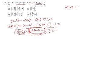 JEE ADVANCED 2006 trigonometry question