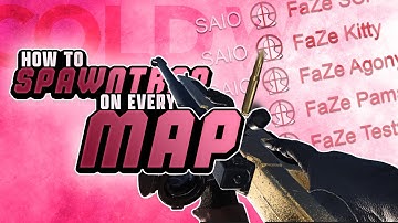 How to SPAWNTRAP on EVERY MAP IN COLD WAR!!!!