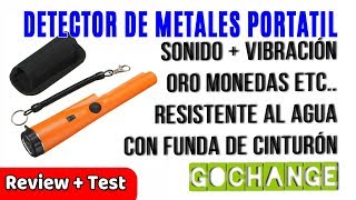 Detector de Metales Portátil Detección de Monedas | en Español - YouTube