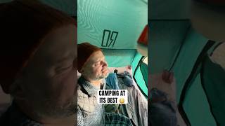 Tent vs Camper 😅 #shorts #camping #tentcamping #viral #vanlife