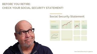 Before You Retire, Check Your Social Security Account