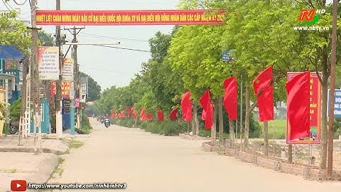 Yên Khánh đẩy mạnh công tác tuyên truyền bầu cử.