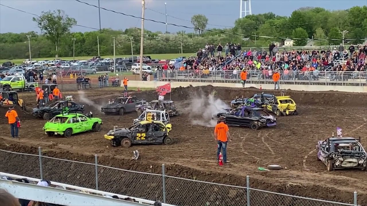 Weld Compact Palmyra, MO Demolition Derby 2021 YouTube