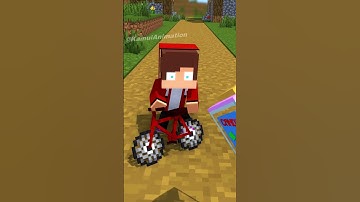 Thumbnail of Hey JJ want some candy? - MAIZEN Minecraft Animation #shorts