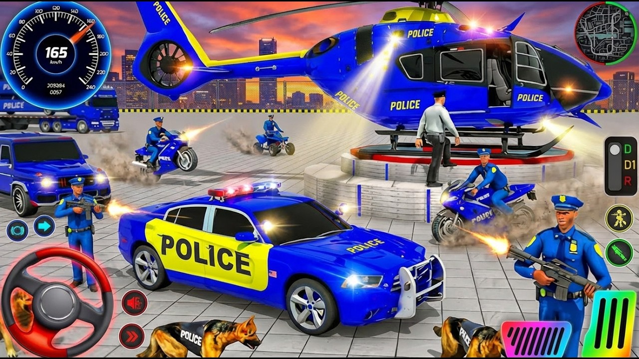Police Car Chase Simulator 3D Game Real Cop Cars Driving Simulator 2026 ...