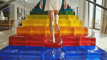 Which Stairs Would You Take? | AI Satisfying & Relaxing ASMR