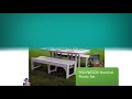 Buy polywood dining tables  picnic tables at polywood furniture