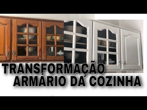 Vídeo: Como você repintura armários de melamina?