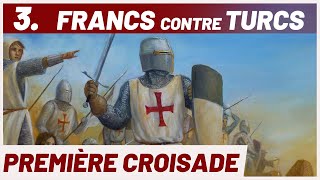Les FRANCS écrasent les TURCS de Roum. Série Croisades.