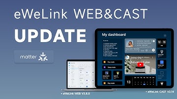 eWeLink WEB V3.8 update - Dark Mode available on CAST