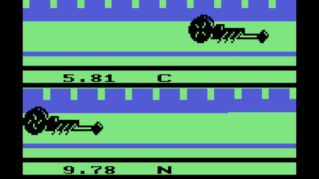 Dragster (Atari 2600 Emulator) 5.81 - YouTube