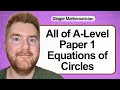 Master A Level Maths P1: Essential Equations of Circles 📐