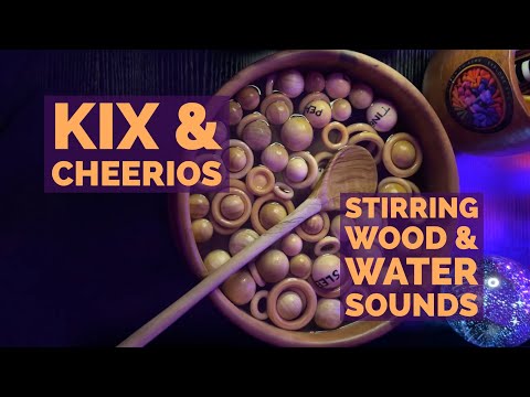 Wood Soup ASMR | Kix & Cheerios | Calm Wood & Water Triggers | Insomnia Cure | Anxiety ADHD Relief