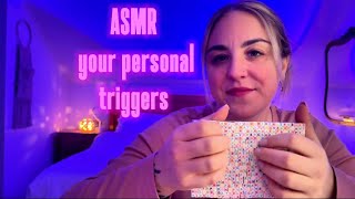 Tingliest Triggers ASMR ✨🔡 | Your First Initial is Your Unique Trigger 