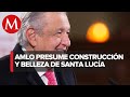 AMLO. Aeropuerto de Santa Lucía está pensado para durar 100 años