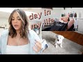 SPEND THE DAY WITH ME | ATTEMPTING TO DO MY OWN HAIR, LIFE WITH A PUPPY + I MIGHT BE MOVING!