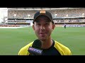Ricky Ponting after scoring his first Ashes century in Australia