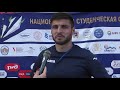 Защитник СКФУ Магомедали Магомедов после матча КубГУ - СКФУ (0:0)