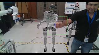 Immersive robot simulator and digital twin for the Humanoid