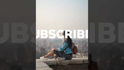 How to Place Text Behind an Object in a Photo | 1 min Photoshop Tutorial | #shorts