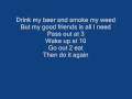 Asher Roth - I Love College - With Lyrics!