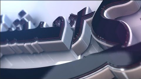 Professional Style Islamic 3D Logo Intro || Element 3D Islamic Intro || 0322-4877479