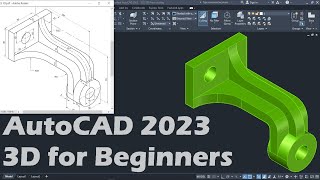 AutoCAD 2023 3D Tutorial for Beginners