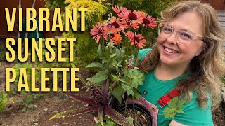 Adding Drama and Contrast to the Border | Echinacea, Eucomis & Geranium