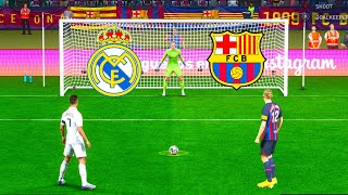 FIFA 23 - REAL MADRID VS BARCELONA I PENALTY SHOOTOUT I EL CLASICO 2023 I