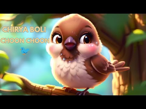 🎵 Chirya Choon Choon | Urdu Nursery Rhyme for Kids | Little Bird Song 🐦 ...