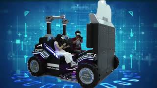 VR Neon Warrior Commercial  2 Players Gun Arcade Game screenshot 2