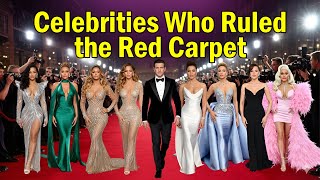 Celebrities Who Dominated Red Carpets Fashion Icons Ranked