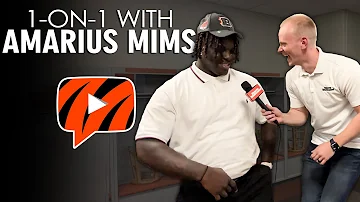 1-on-1 With Bengals First Round Pick Amarius Mims | 2024 NFL Draft Interview