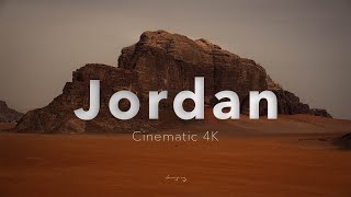 My Journey to Jordan - Amman - Wadi Rum - Petra Vlog l  A Cinematic Travel Film  Sony A7siii  4K