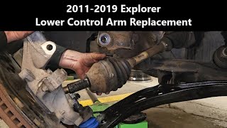 2011-2019 Ford Explorer Control Arm Replacement