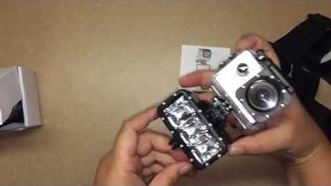 Lightdow Waterproof Underwater Diving LED Video Light for LD4000 LD6000 LD 4K Gopro