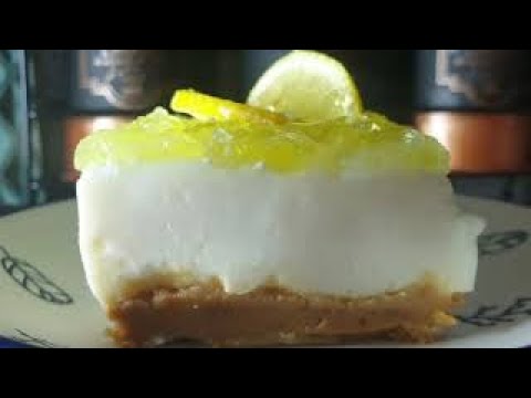 تشيزكيك-بالليمون-الاسهل-ينافس-المحلات-/cheesecake-citron-spèculoos-/recette-sans👌👍