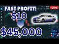 Profit 45000 with 10 trading quotex live 2024 best quotex binary options trading strategy