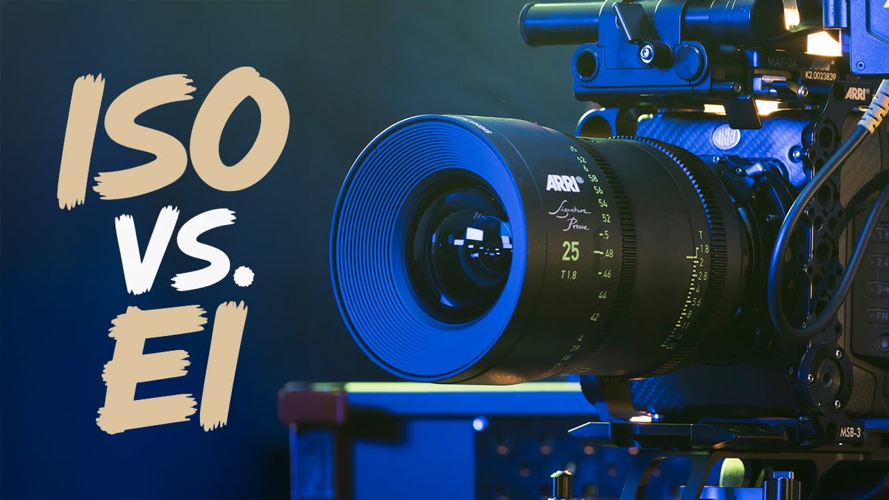 Exposure Index EXPLAINED in Cinematography!