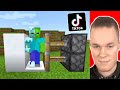 Ich TESTE CLICKBAIT TIK TOKS IN MINECRAFT 😱 (KLAPPT)