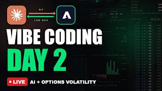 Day 2: Vibe Coding an Options Trading Dashboard with AI (Live)