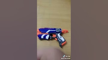 đây là hai bộ súng nerf của mình