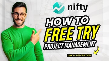 How to try Nifty project management tool for FREE