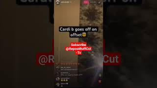Cardi B Goes Off On Offset On Live ‼️ ? celebrity gossip breakup news