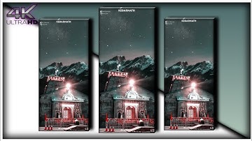 🔱 Mahadev 4k status 🌺 || 🕉️ kedarnath Full Screen WhatsApp status 🚩 || Mahakal status video