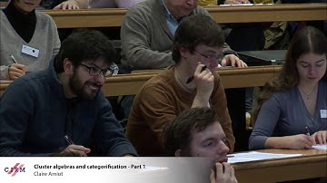 Claire Amiot: Cluster algebras and categorification - Part 1