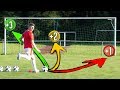 Ultimative PRÄZISIONS-SCHUSS Fußball Challenge