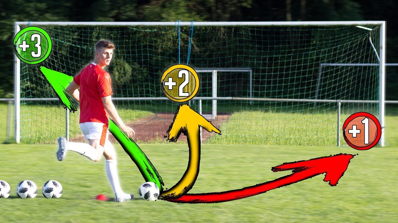 Ugs Schuss Beim Fussball Mit 5 Buchstaben Ultimative PRÄZISIONS-SCHUSS Fußball Challenge - YouTube