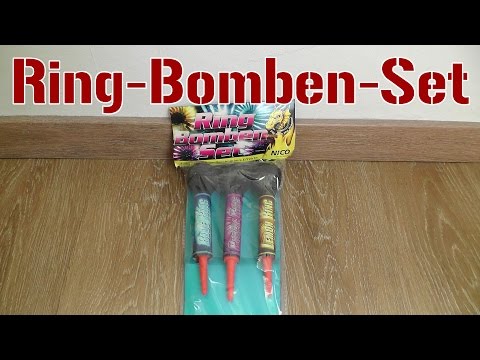 Ring-Bomben-Set | 3 Ring-Raketen | Nico [1080p FullHD]
